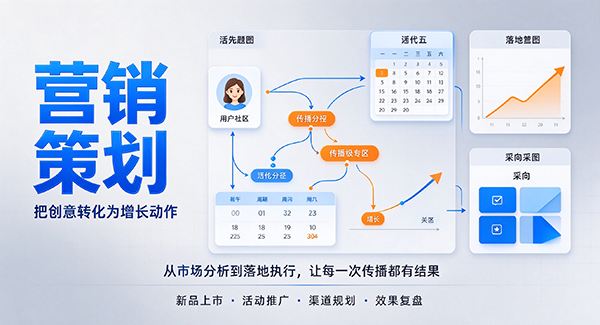 万江街道营销策划